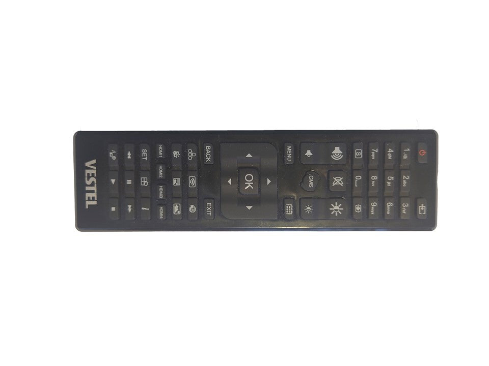 Vestel 30108918 R/C 4878VS BLACK RC5 - VESTEL Original Fjernbetjening