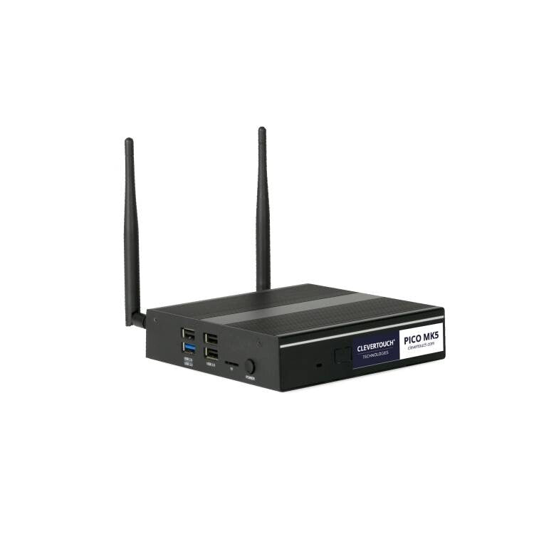 Clevertouch Pico Mk5, Mid Range Signage player, 1 year swap out warranty