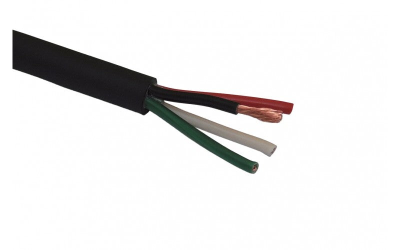 BiTsound 4x2,50mm² sort højtalerkabel