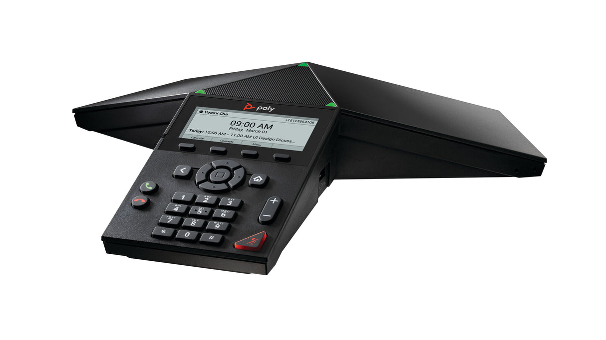 Poly Trio 8300 IP Conference Phone and PoE-enabled