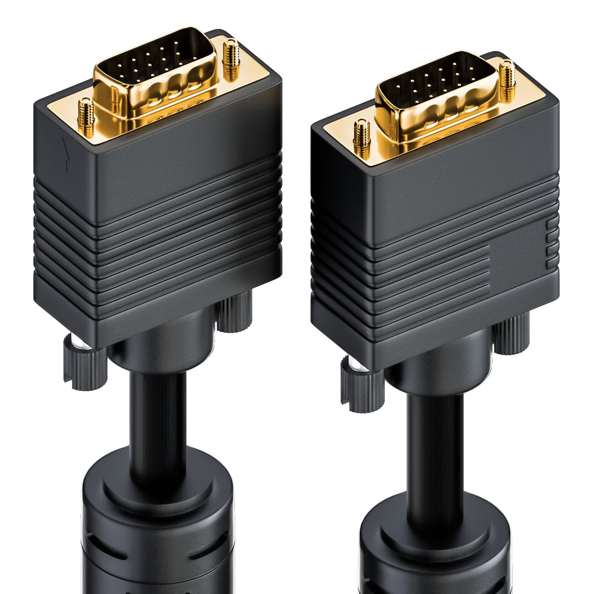deleyCON MK171 VGA cable 1 m VGA (D-Sub) Black