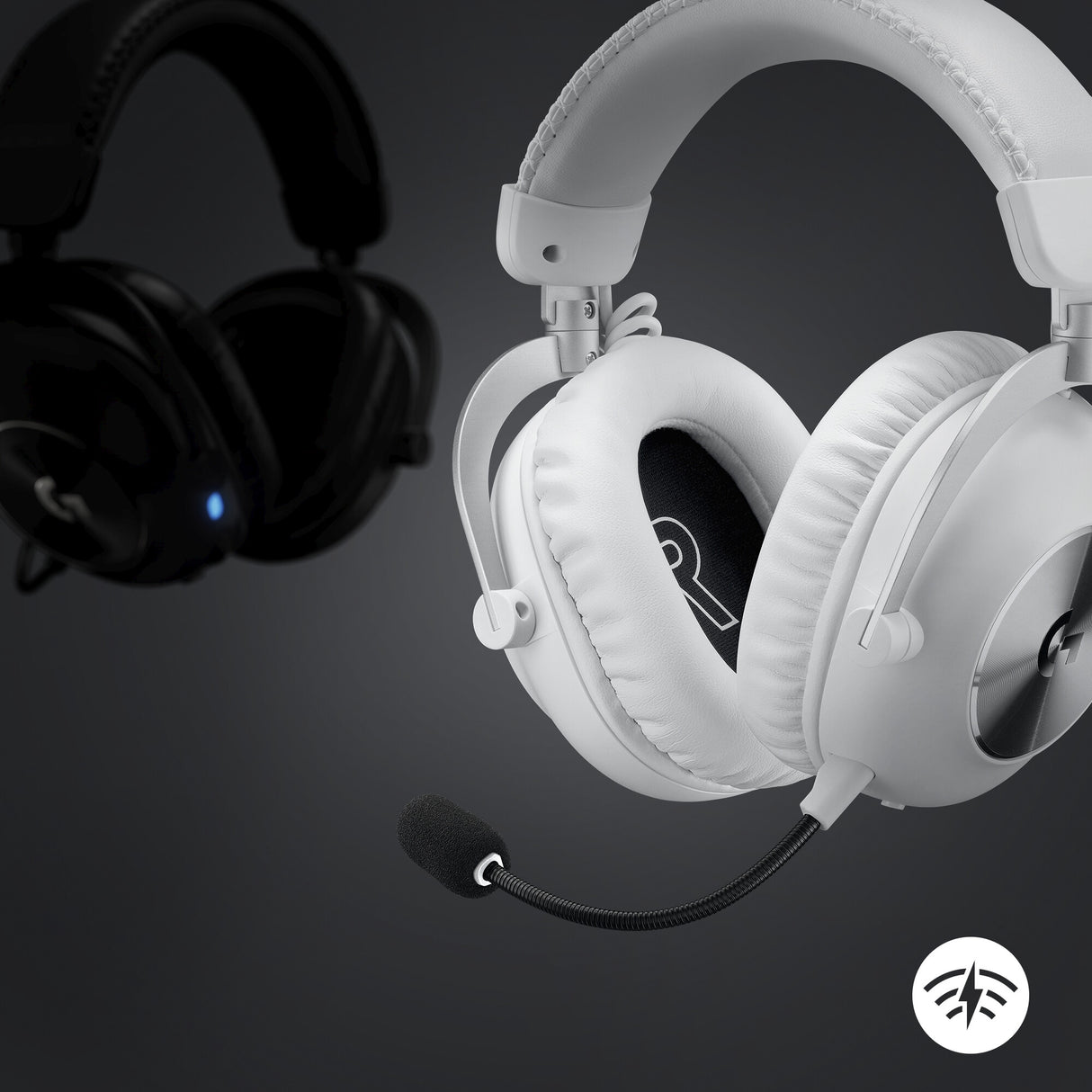 Logitech G 981-001269 headphones/headset Wired & Wireless Head-band Gaming Bluetooth Black, White