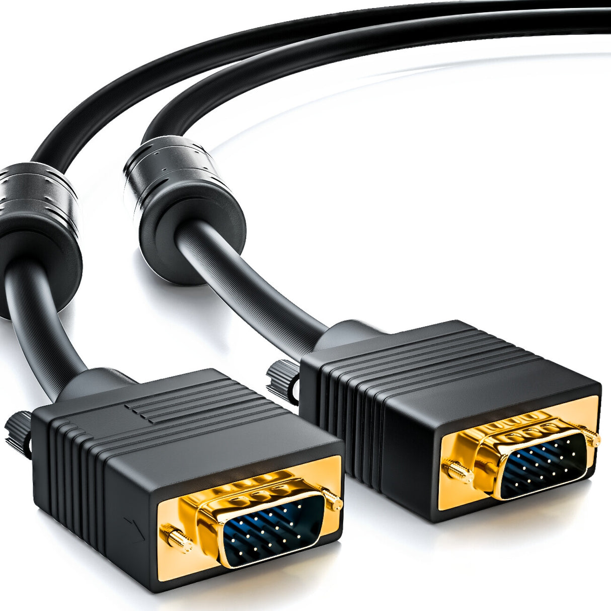 deleyCON MK171 VGA cable 1 m VGA (D-Sub) Black