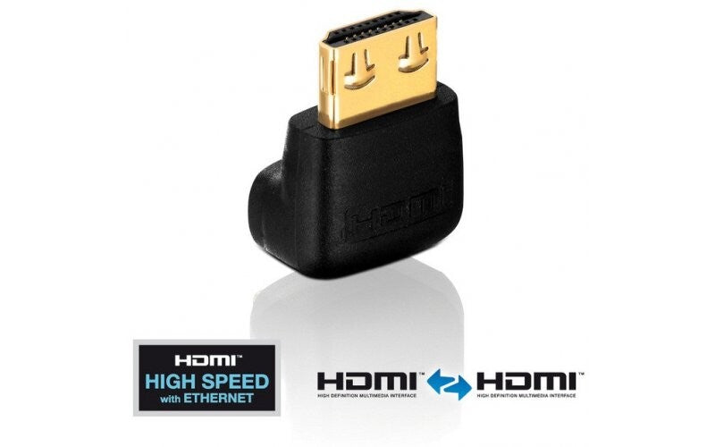 Purelink HDMI: Han - HDMI: Hun vinklet ned