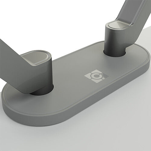 Chief Koncīs Monitor Arm Mount, Dual, Silver