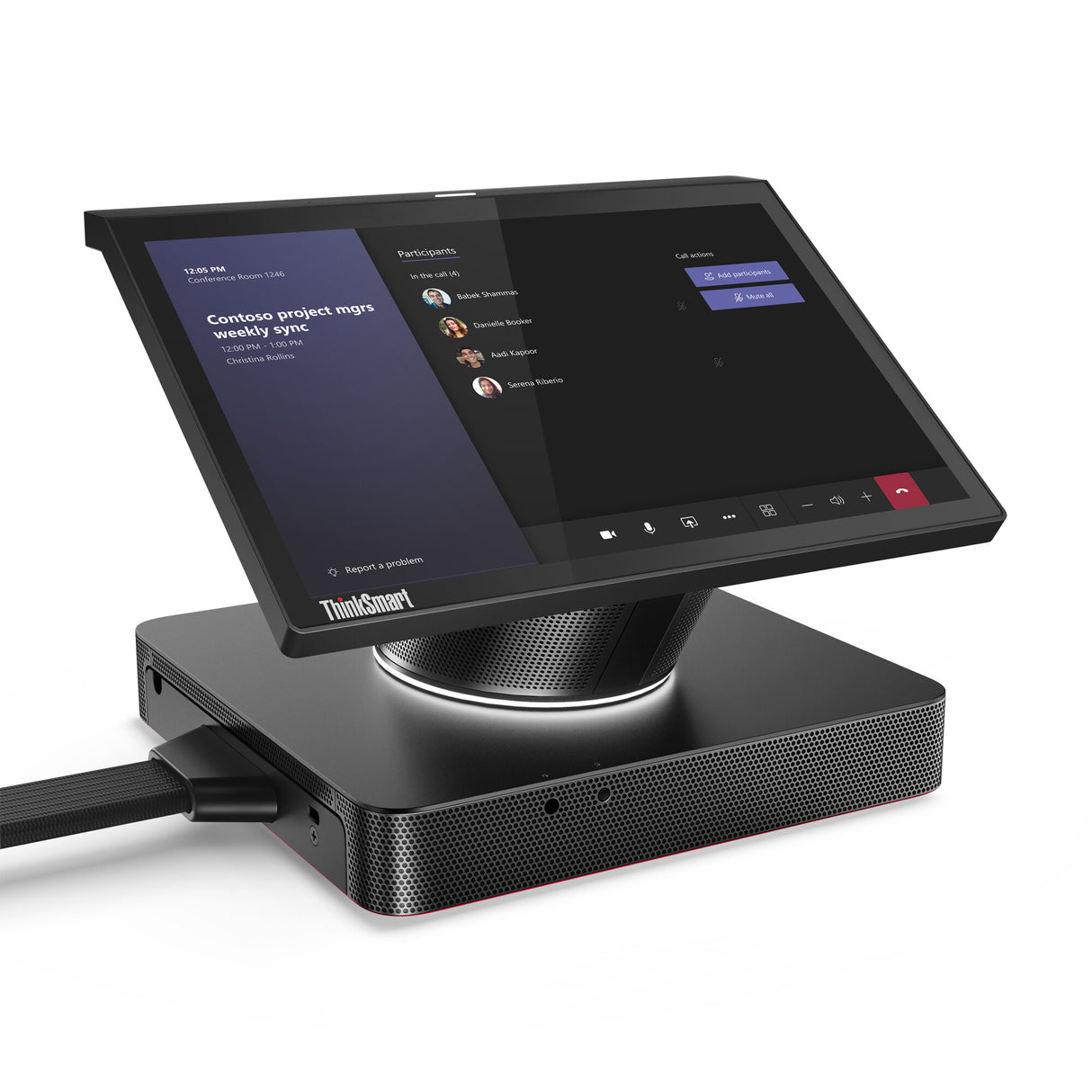 Lenovo ThinkSmart Hub Intel® Core™ i5 i5-8365UE 25.6 cm (10.1") 1920 x 1200 pixels Touchscreen All-in-One PC 16 GB DDR4-SDRAM 256 GB SSD Windows 11 IoT Enterprise GAC Wi-Fi 5 (802.11ac) Black