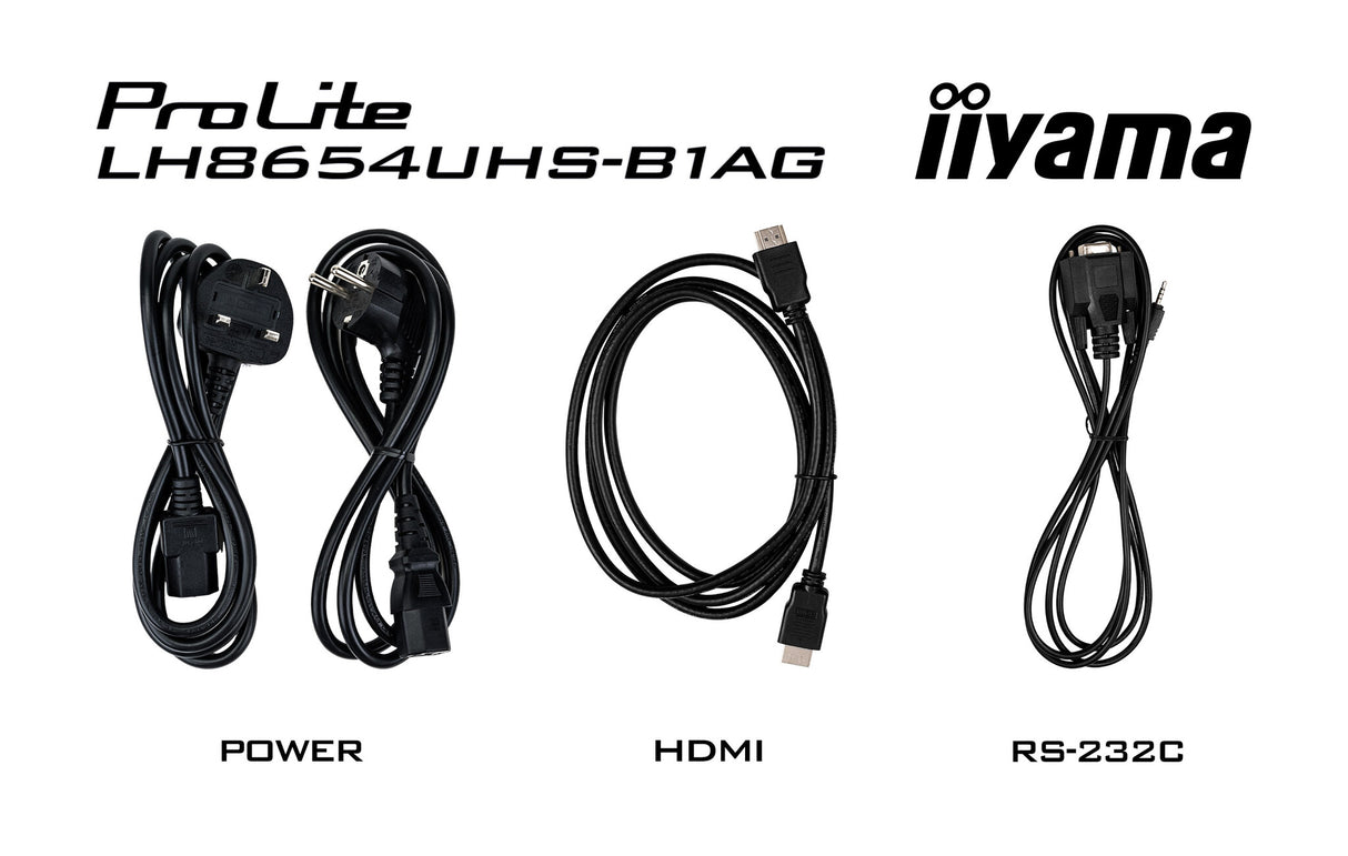 iiyama To Be Updated 2.17 m (85.6") LED Wi-Fi 4K Ultra HD Black