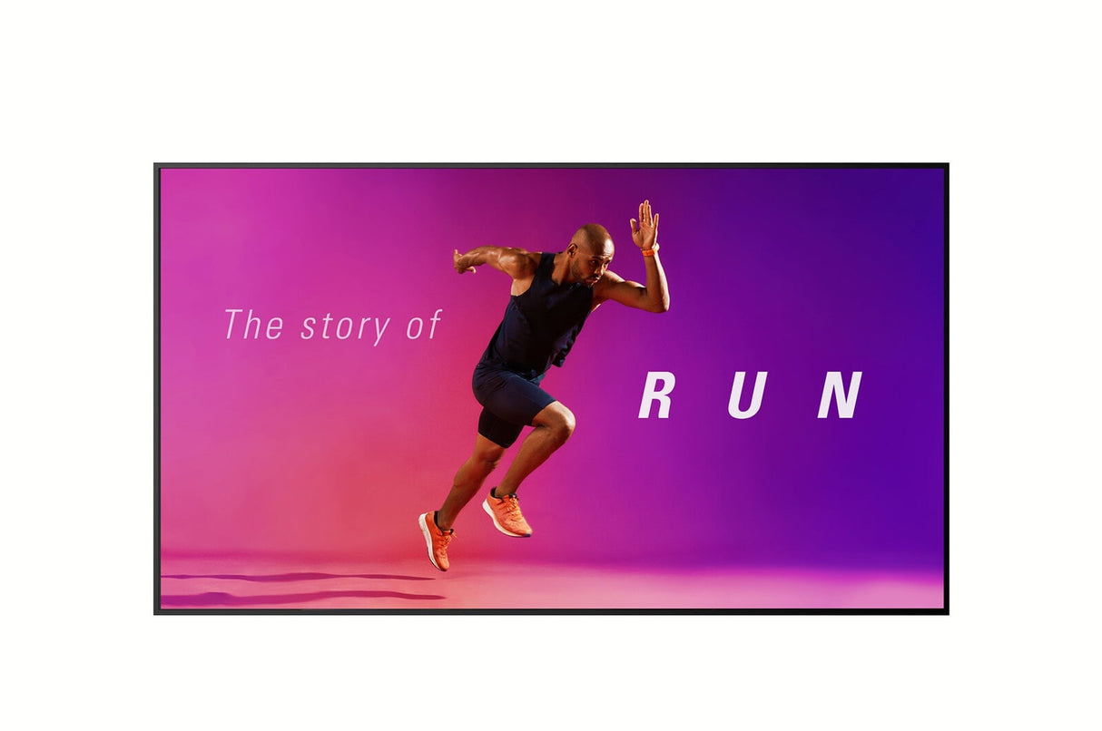 LG 110UM5J-B Signage Display Digital signage flat panel 2.79 m (110") IPS Wi-Fi 500 cd/m² 4K Ultra HD Black Built-in processor WebOS