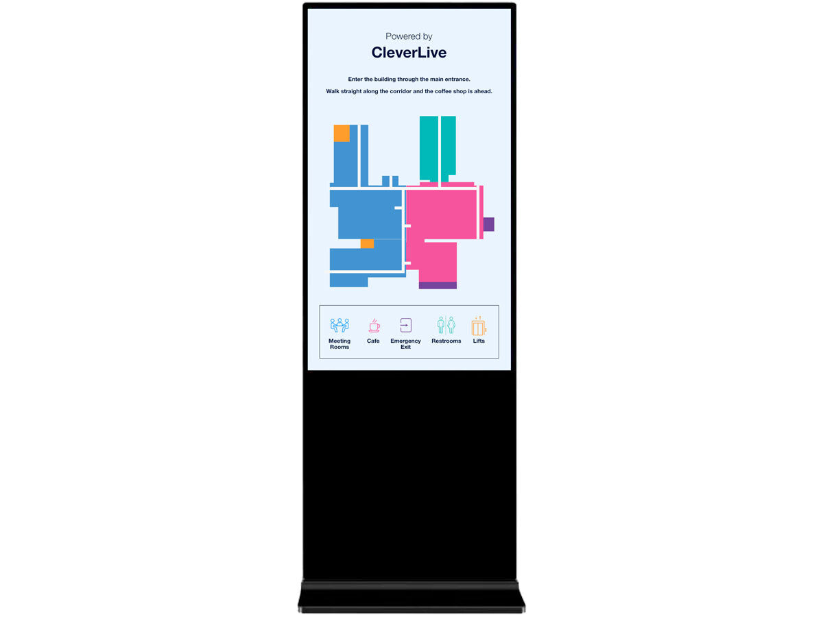 Clevertouch CM Totem CTL-55T112KHEK1 55” Freestanding Display