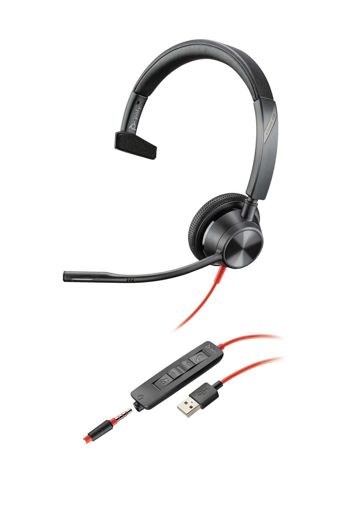 Poly Blackwire 3315 USB-A Headset