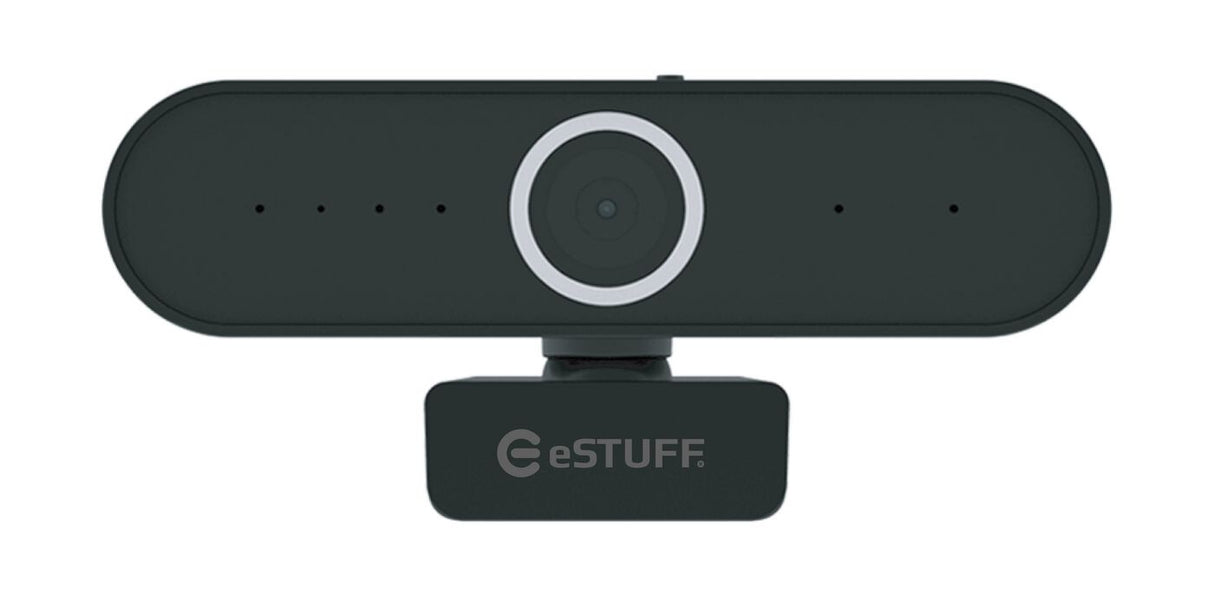 eSTUFF GLB246250 webcam 2 MP 1920 x 1080 pixels Black