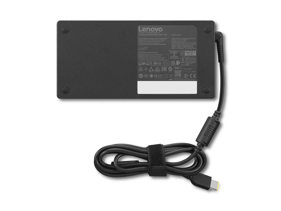 Lenovo 4X21L18247 power adapter/inverter Indoor 300 W Black