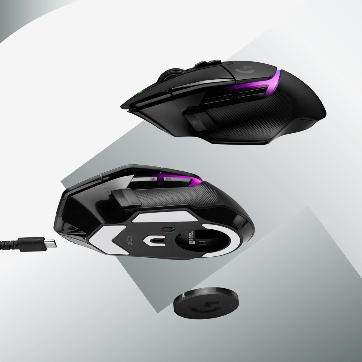 Logitech G G502 X PLUS - LIGHTSPEED Wireless RGB Gaming Mouse