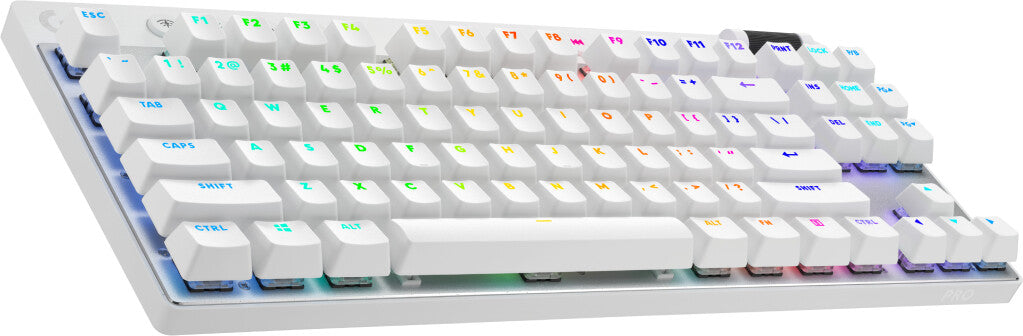 Logitech G 920-012146 keyboard Gaming RF Wireless + Bluetooth QWERTY Nordic White