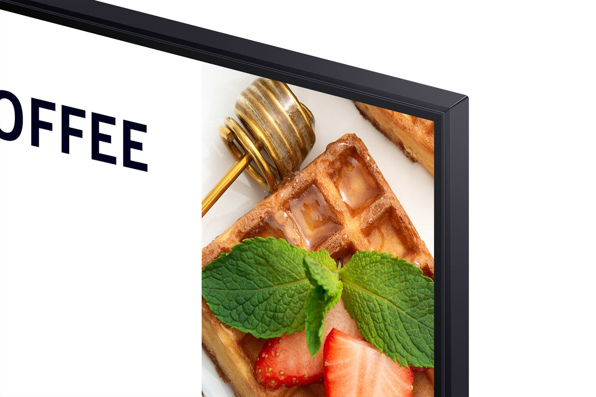 Samsung BE55C-H Digital signage flat panel 139.7 cm (55") LED Wi-Fi 4K Ultra HD Black Built-in processor Tizen