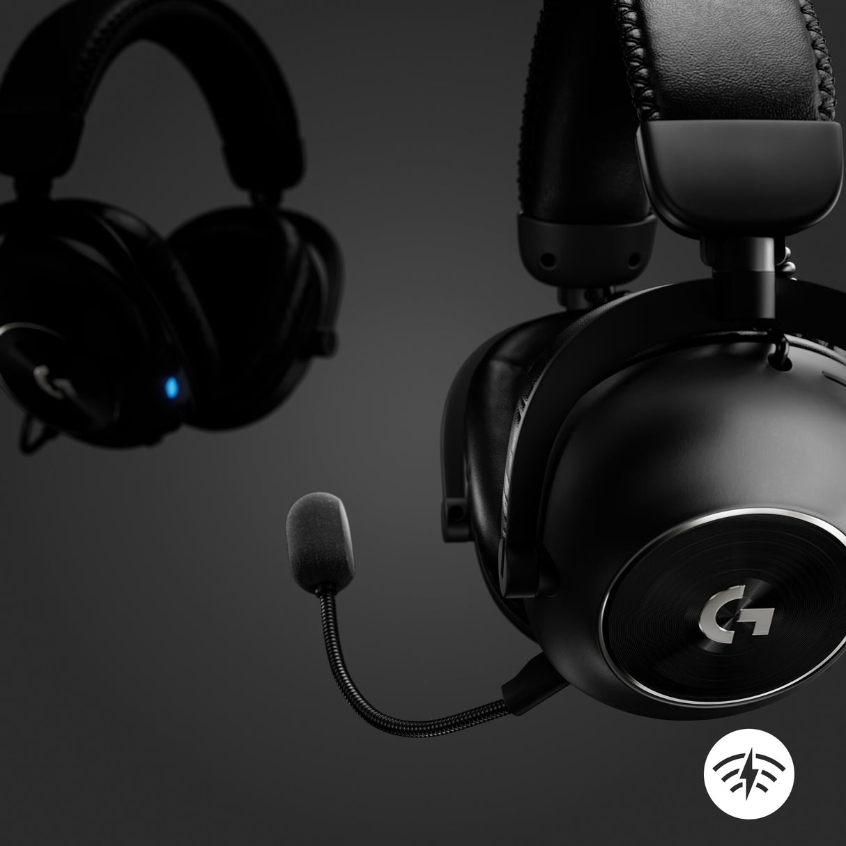 Logitech G 981-001263 headphones/headset Wired & Wireless Head-band Gaming Bluetooth Black