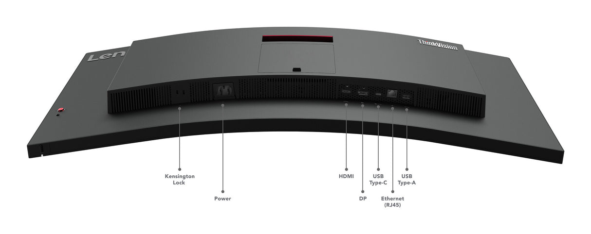 Lenovo ThinkVision T34w-30 LED display 86.4 cm (34") 3440 x 1440 pixels Wide Quad HD Black