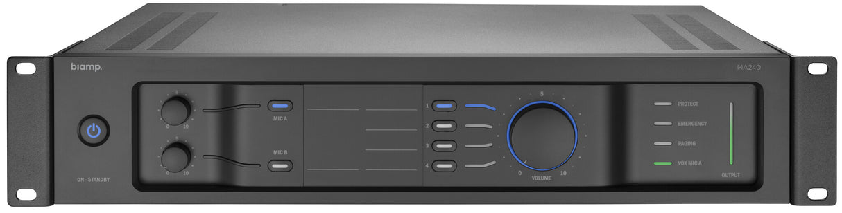 Biamp Commercial Audio MA240 Performance/stage Black