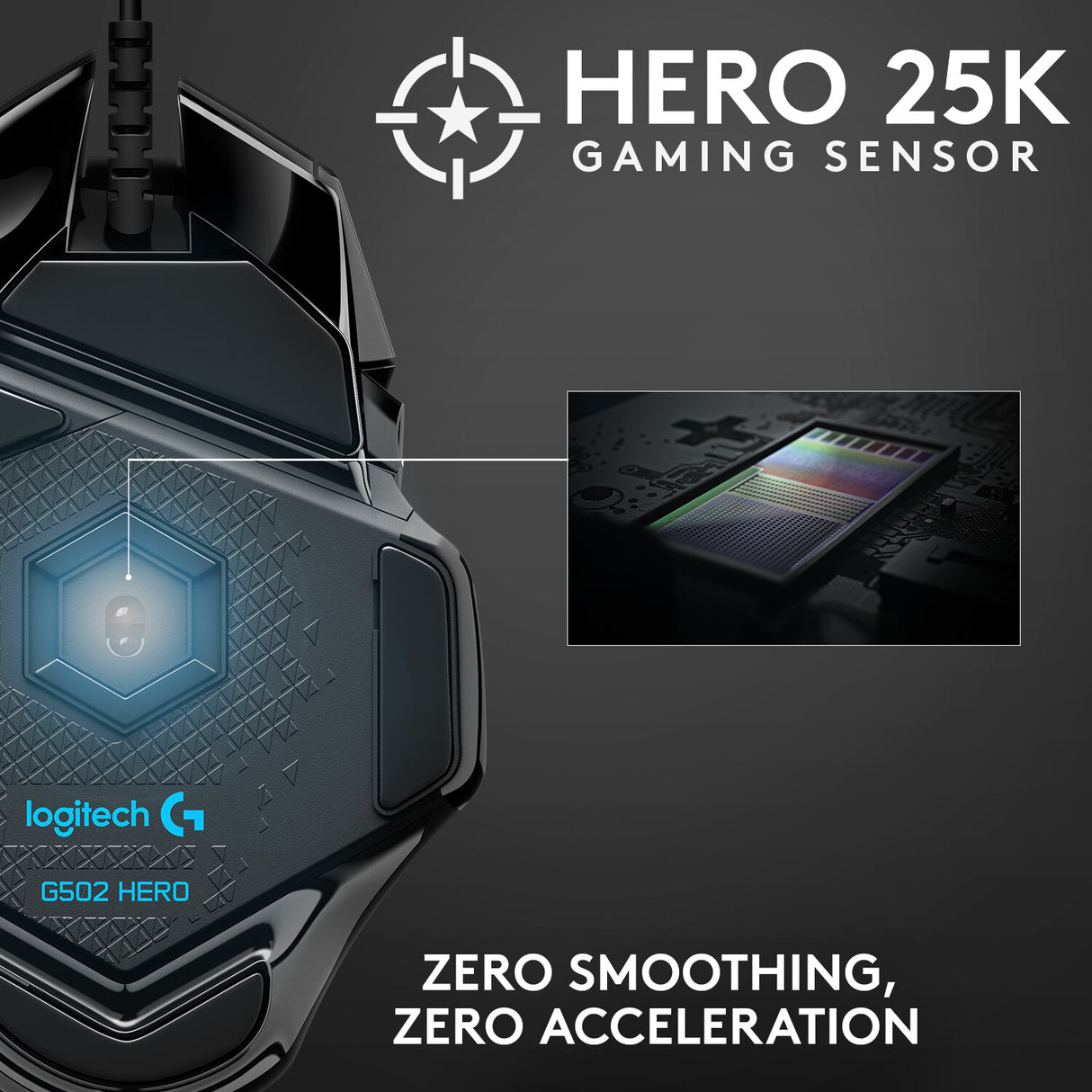 Logitech G G502 HERO High Performance Gaming Mouse