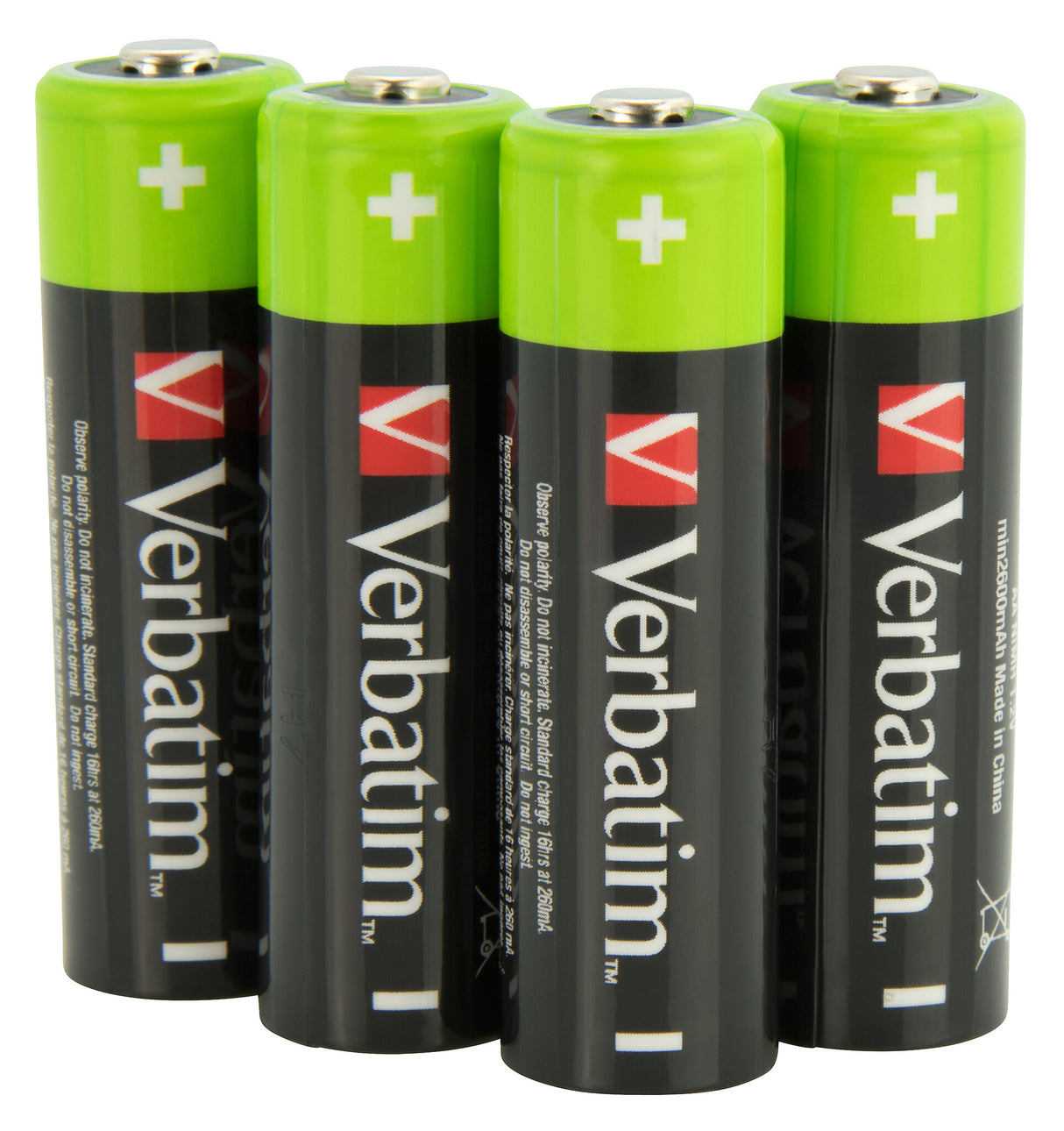 Verbatim 49517 household battery Rechargeable battery AA Nickel-Metal Hydride (NiMH)