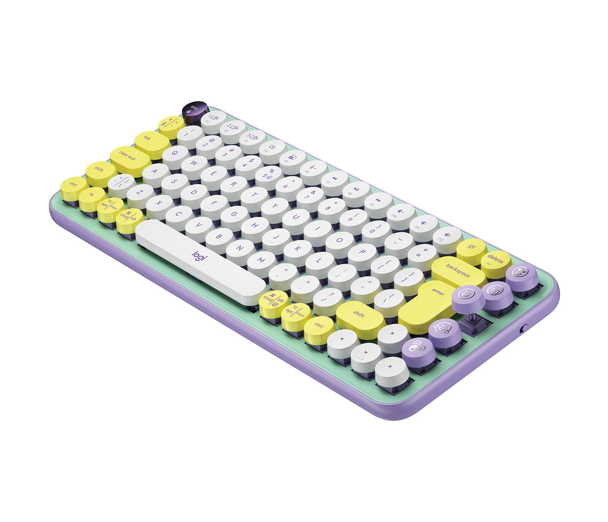 Logitech POP Keys Wireless Mechanical Keyboard With Emoji Keys