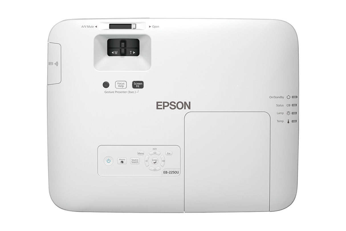 Epson EB-2250U Standard throw projector 5000 ANSI lumens 3LCD WUXGA (1920x1200) White
