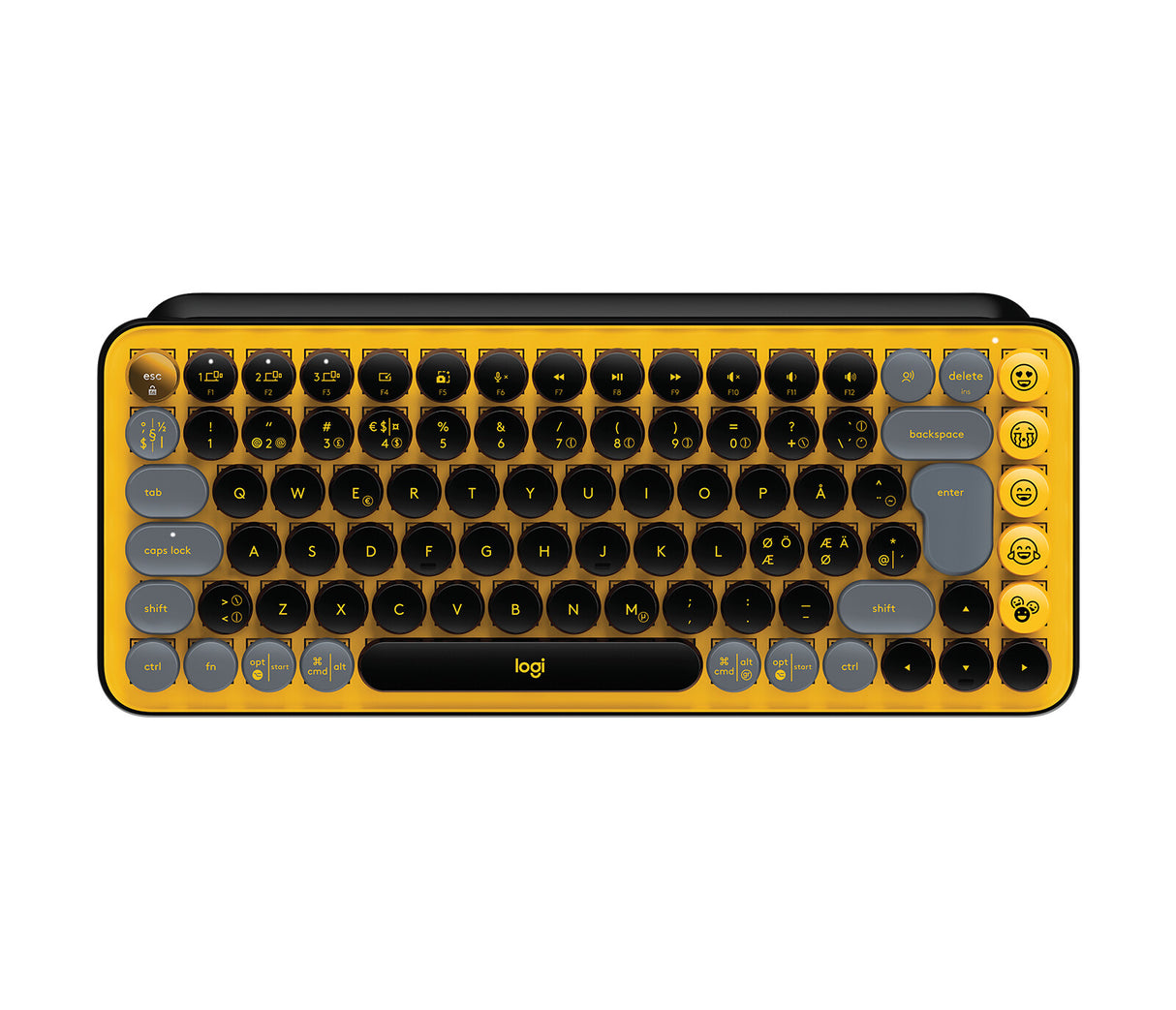 Logitech POP Keys Wireless Mechanical Keyboard With Emoji Keys