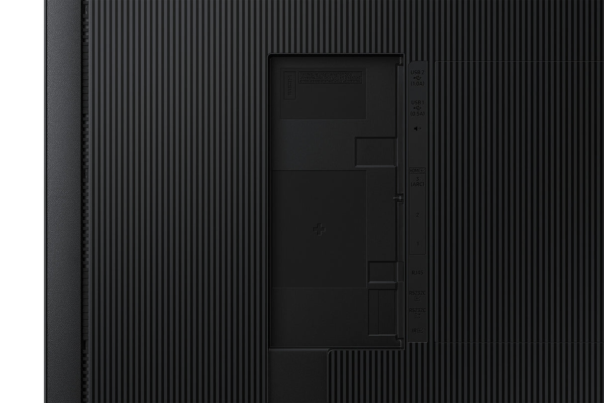 Samsung QB65C-N Digital signage flat panel 165.1 cm (65") LED 350 cd/m² 4K Ultra HD Black Built-in processor Tizen 7.0 16/7
