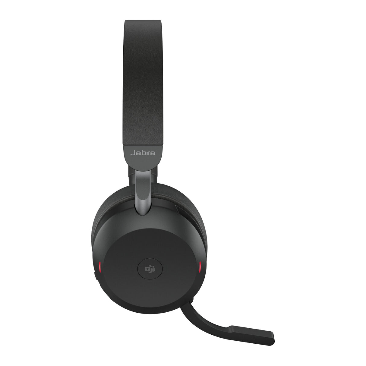 Jabra Evolve2 75 Headset on-ear Bluetooth wireless active noise cancelling USB-A noise isolating black Certified for Microsoft T
