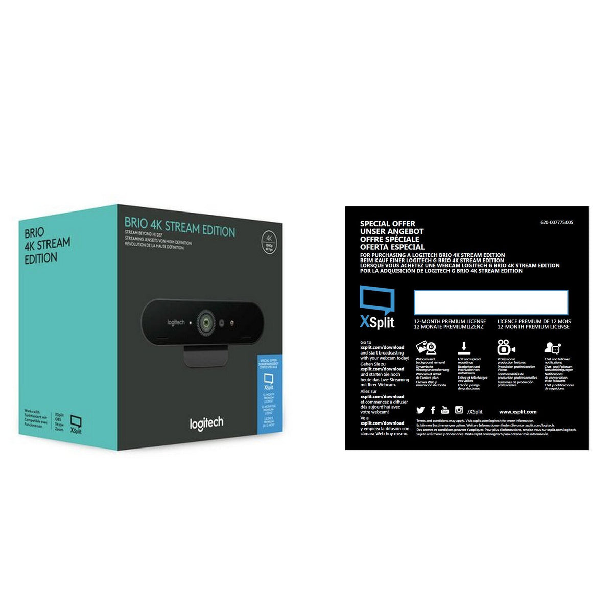 Logitech BRIO 4K STREAM EDITION