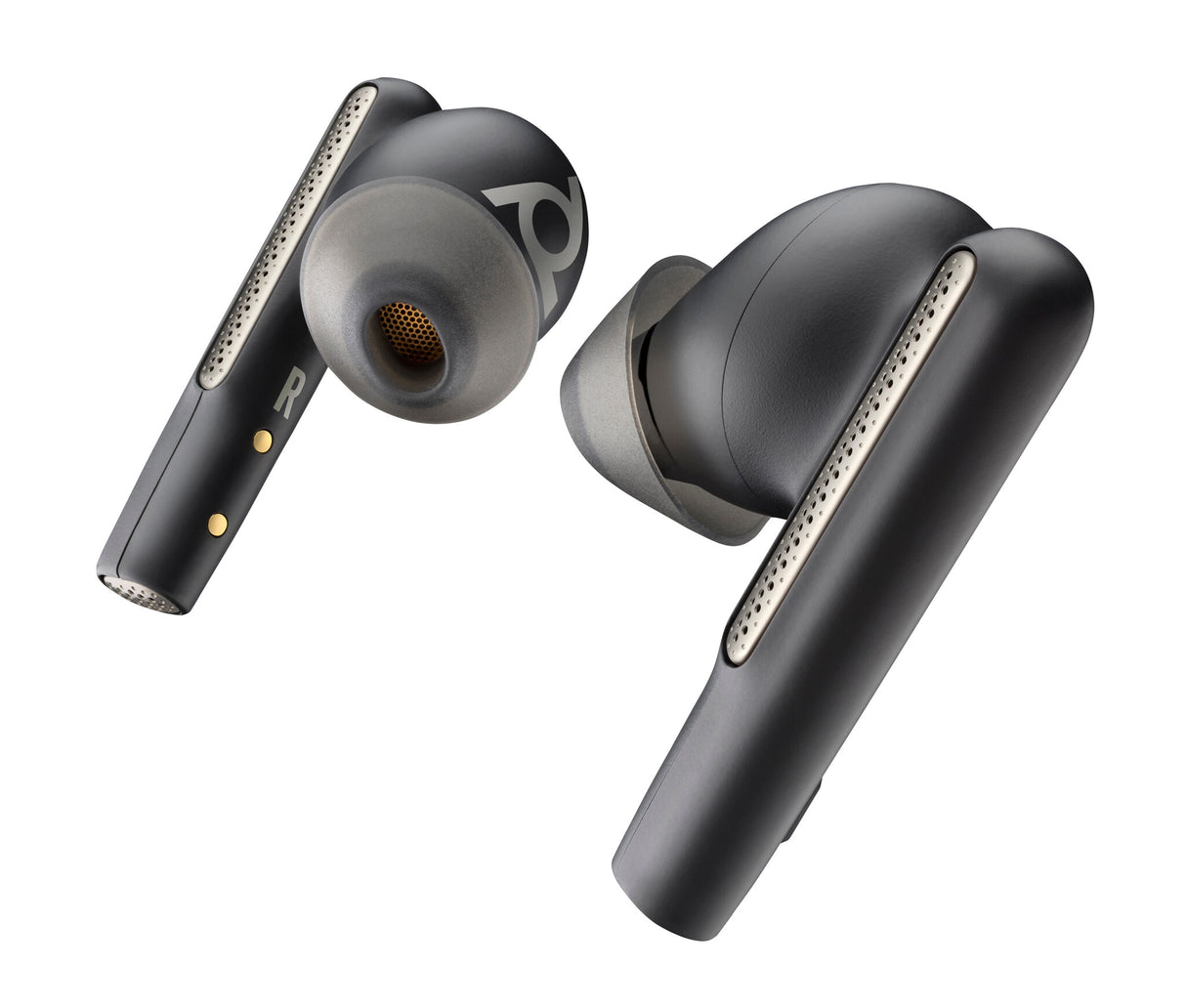 Poly Voyager Free 60/60+ Black Earbuds (2 Pieces)