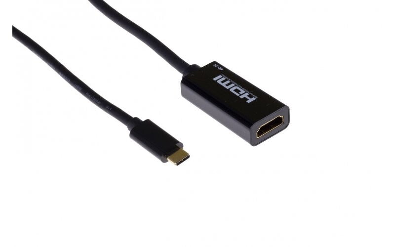 Mercodan PRO USB-C han HDMI hun ULTRA SOFT, 0,15m, 4K