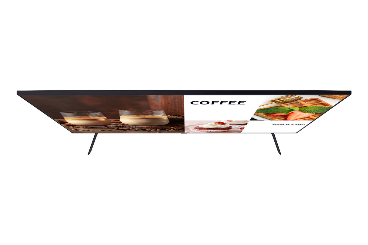 Samsung BE55C-H Digital signage flat panel 139.7 cm (55") LED Wi-Fi 4K Ultra HD Black Built-in processor Tizen