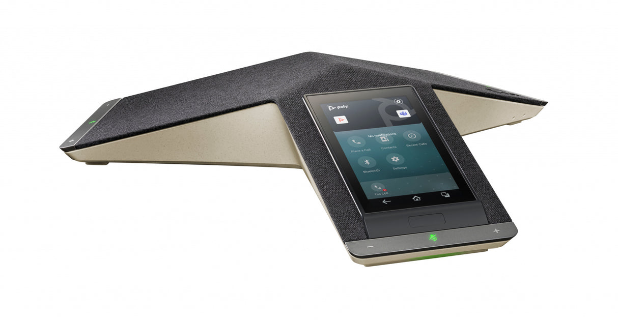 HP Poly Trio C60 IP Conference Phone and PoE-enabled No Radio