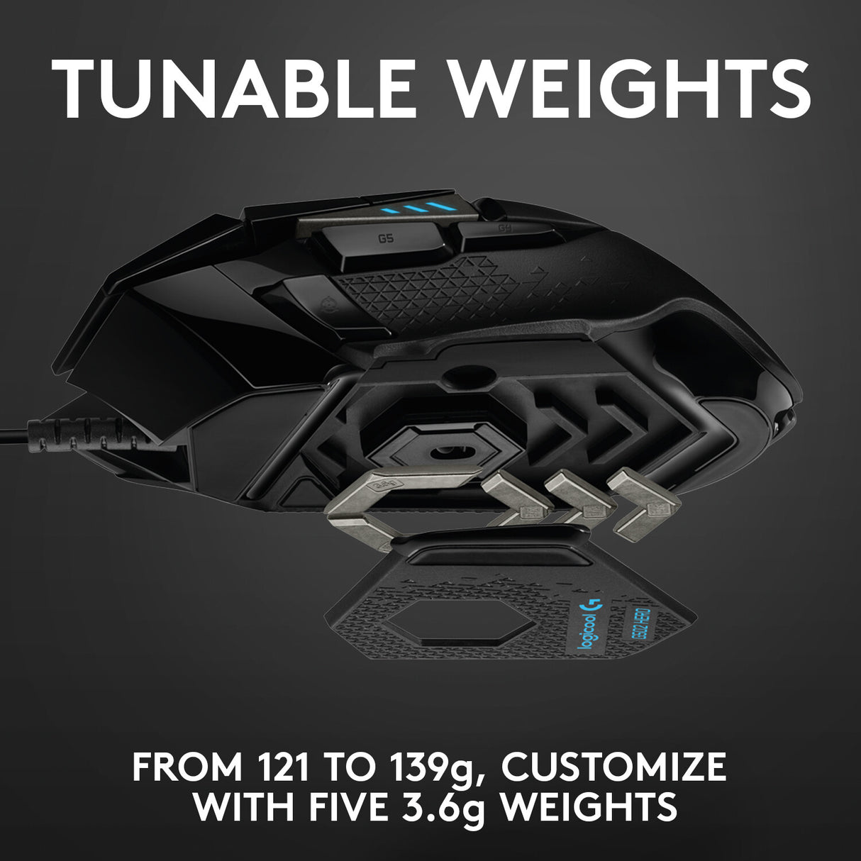 Logitech G G502 HERO High Performance Gaming Mouse