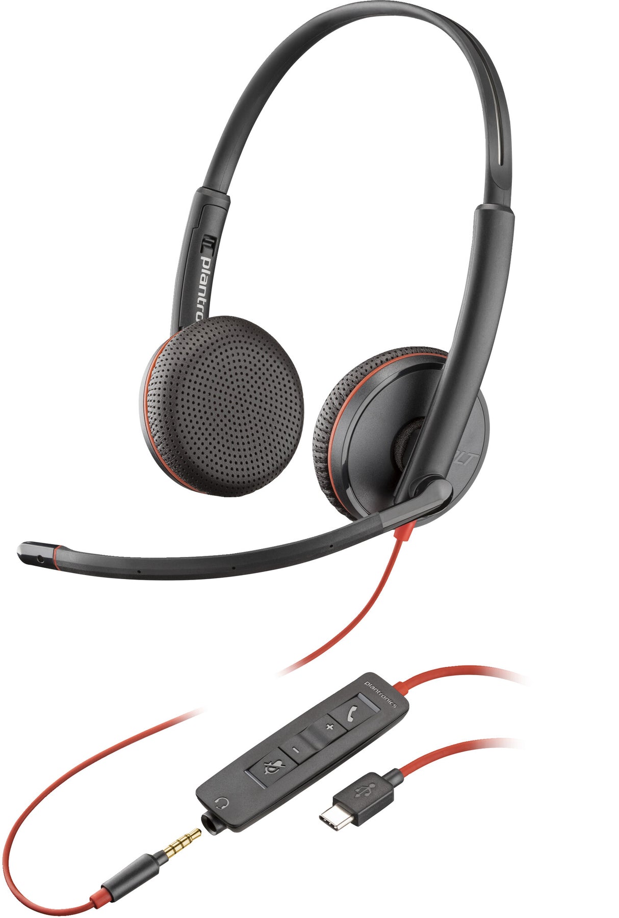 POLY Blackwire C3225 USB-C-stereoheadset (bulk)