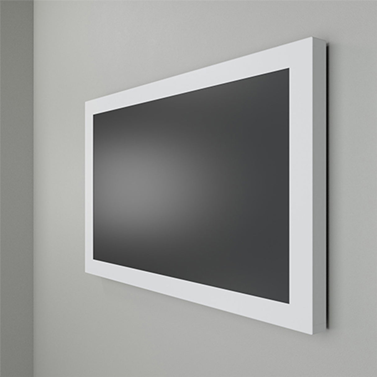 Chief ImpactTM On-Wall Kiosk - Landscape 75 Inch White