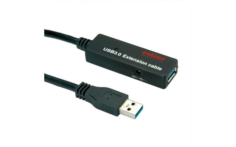 Roline USB 3.2 Gen 1 forlænger kabel 20m