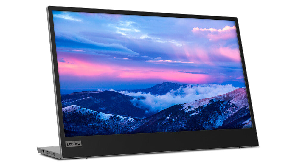 Lenovo L15 computer monitor 39.6 cm (15.6") 1920 x 1080 pixels Full HD LED Black, Grey