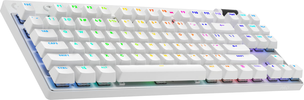 Logitech G 920-012146 keyboard Gaming RF Wireless + Bluetooth QWERTY Nordic White