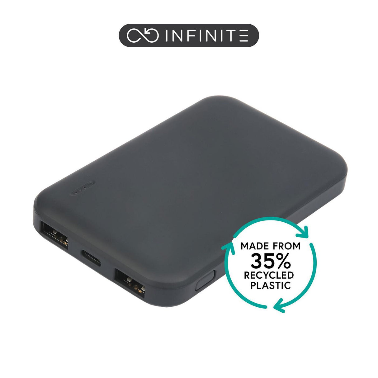 eSTUFF ES641040 power bank Lithium Polymer (LiPo) 5000 mAh Black
