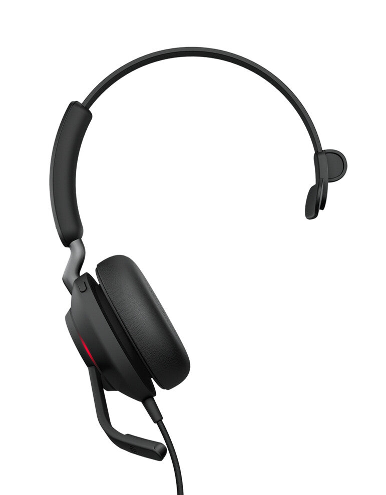 Jabra Evolve2 40 SE Headset Wired Head-band Office/Call center USB Type-C / USB Type-A Black