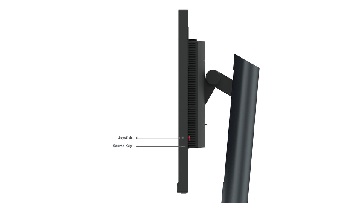 Lenovo ThinkVision P24q-30 LED display 60.5 cm (23.8") 2560 x 1440 pixels Quad HD Black