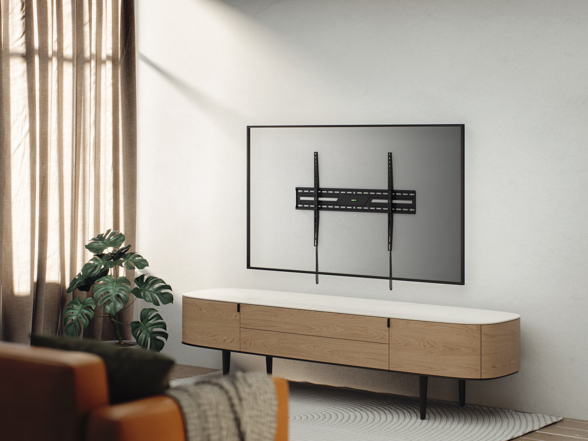 Deltaco ARM-1152-B TV mount/stand 2.54 m (100") Black