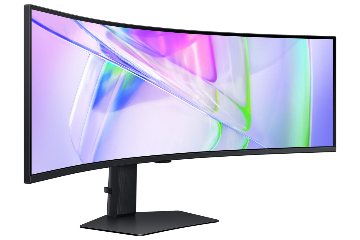 Samsung S95UC computer monitor 124.5 cm (49") 5120 x 1440 pixels Dual QHD LCD Black