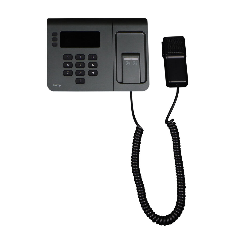 Biamp NPX-H1100 Black Conference microphone