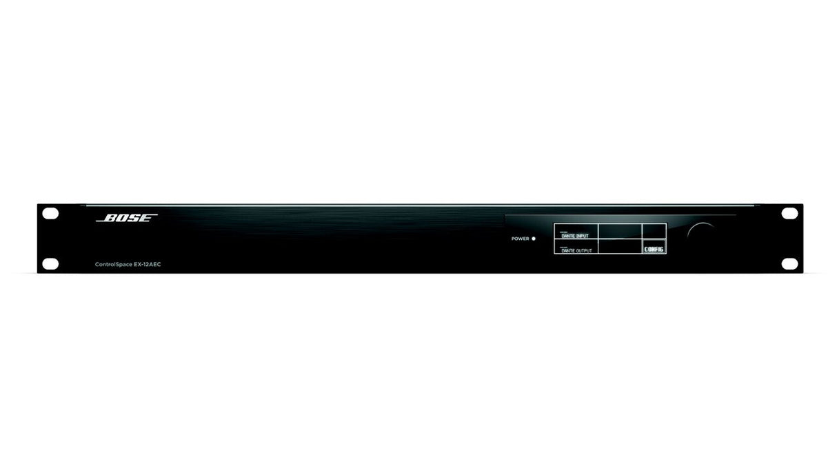 Bose ControlSpace EX-12AEC Black Ethernet LAN 1U