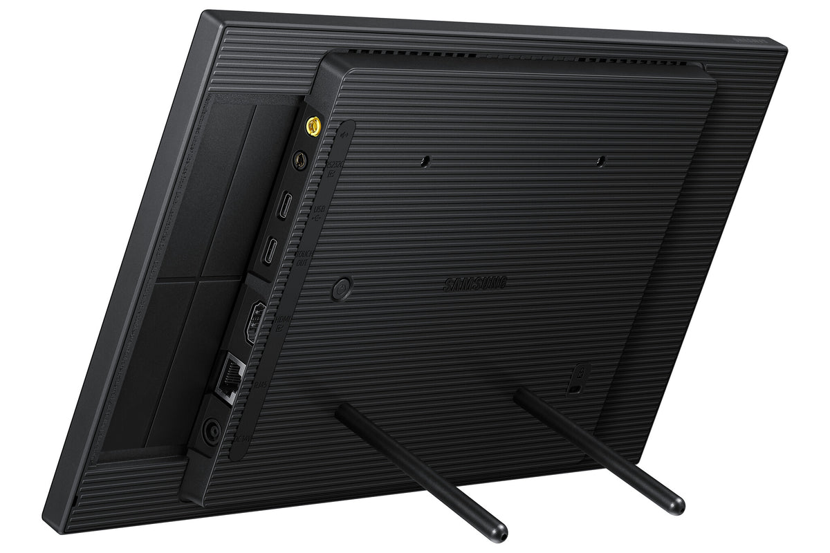 Samsung QB13C-T Digital signage flat panel 33 cm (13") LCD Wi-Fi 500 cd/m² Full HD Black Touchscreen Tizen 7.0 16/7
