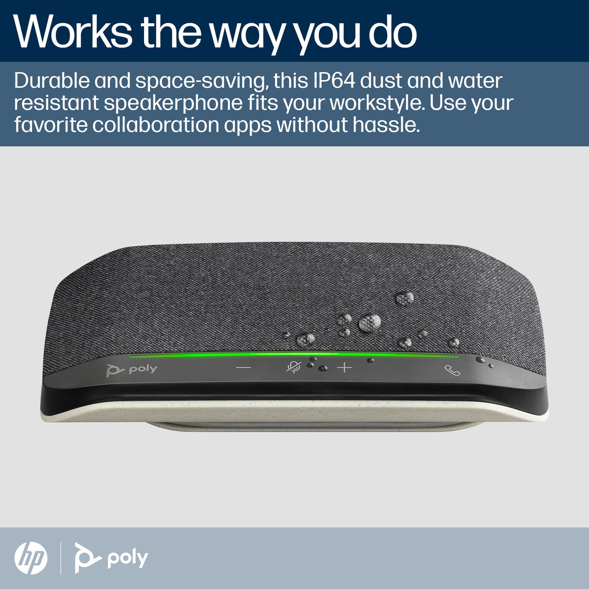 Poly Sync 10 Speakerphone +USB-A to USB-C Cable