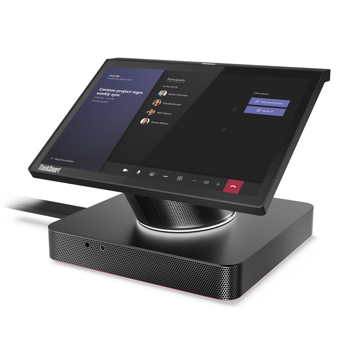 Lenovo ThinkSmart Hub Intel® Core™ i5 i5-8365UE 25.6 cm (10.1") 1920 x 1200 pixels Touchscreen All-in-One PC 16 GB DDR4-SDRAM 256 GB SSD Windows 11 IoT Enterprise GAC Wi-Fi 5 (802.11ac) Black